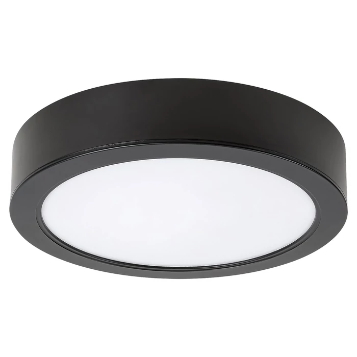 Rábalux Shaun2 beépíthető 7W 630lm 4000K fekete kerek mennyezeti LED lámpa 71198