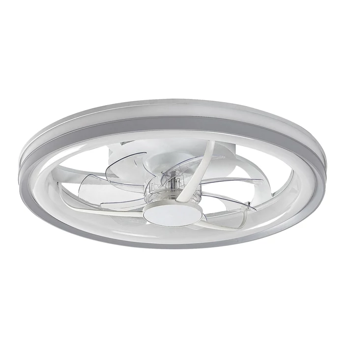Rábalux Fanricius WIFI LED beltéri ventilátor 40W 2200Lm ezüst 71335