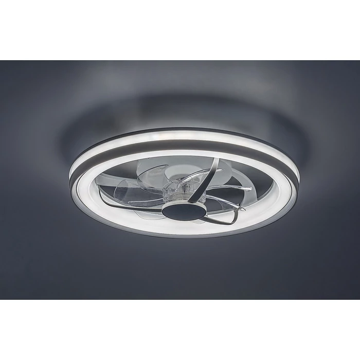 Rábalux Fanricius WIFI LED beltéri ventilátor 40W 2200Lm ezüst 71335