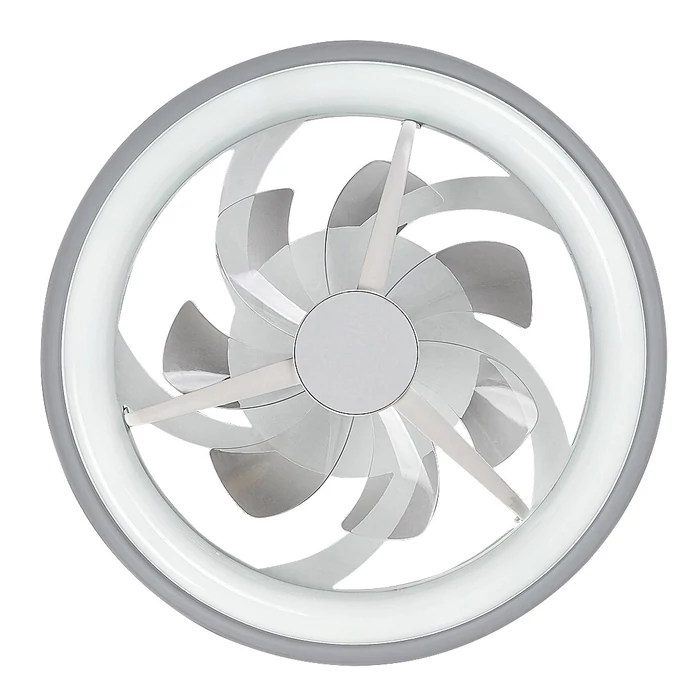 Rábalux Fanricius WIFI LED beltéri ventilátor 40W 2200Lm ezüst 71335