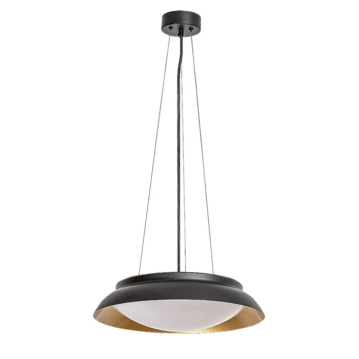 Rábalux Hafsa függeszthető LED lámpa 24W 1250lm 3000K fekete 72134