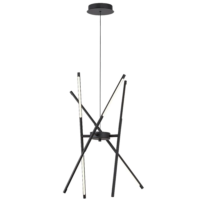Rábalux Henli függeszthető LED lámpa 30W 1400lm 3000K fekete 72237
