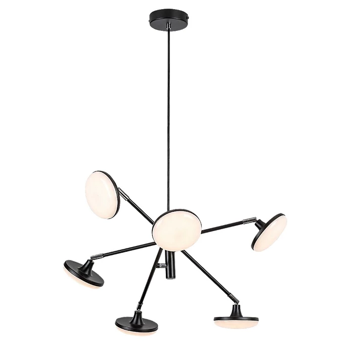 Rábalux Madi függeszthető LED lámpa 24W 2350lm 3000K fekete 72239