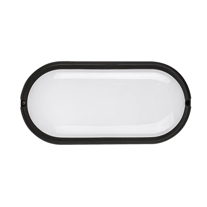 Rábalux Hort kültéri fali/mennyezeti LED lámpa fekete IP54 7409