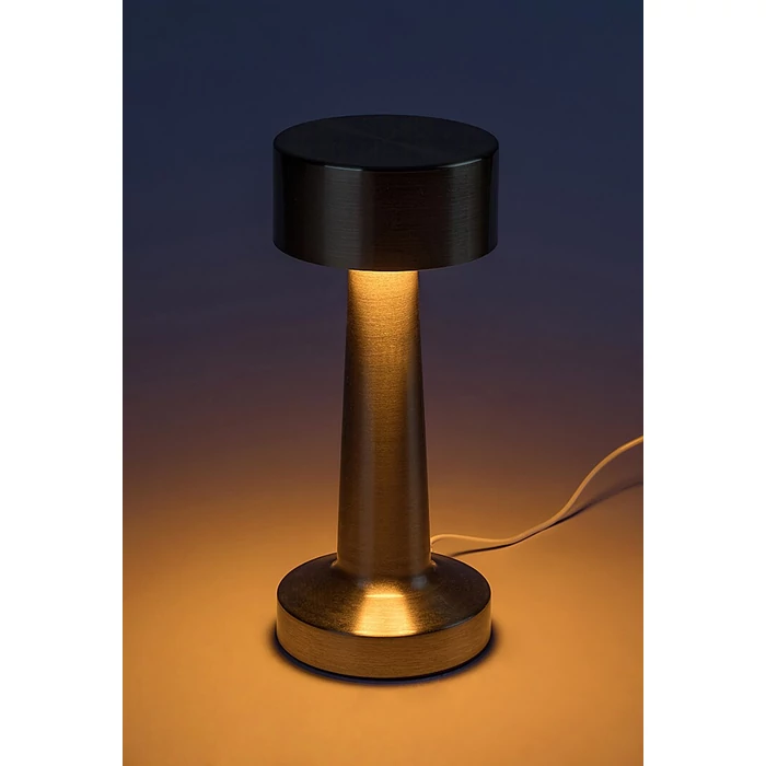 Rábalux Senan asztali LED lámpa 2,7W 40lm dimmelhető arany 74207