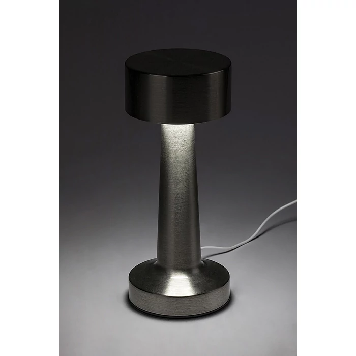 Rábalux Senan asztali LED lámpa 2,7W 40lm dimmelhető ezüst 74208