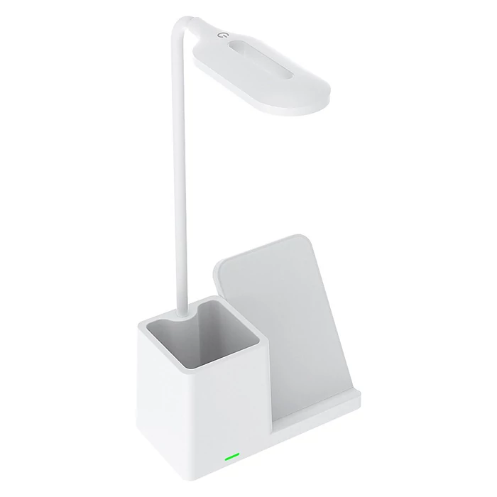 Rábalux Cerie asztali led lámpa 4W 200Lm 3000-4000-6500 fekete vezeték nélküli töltés 74233