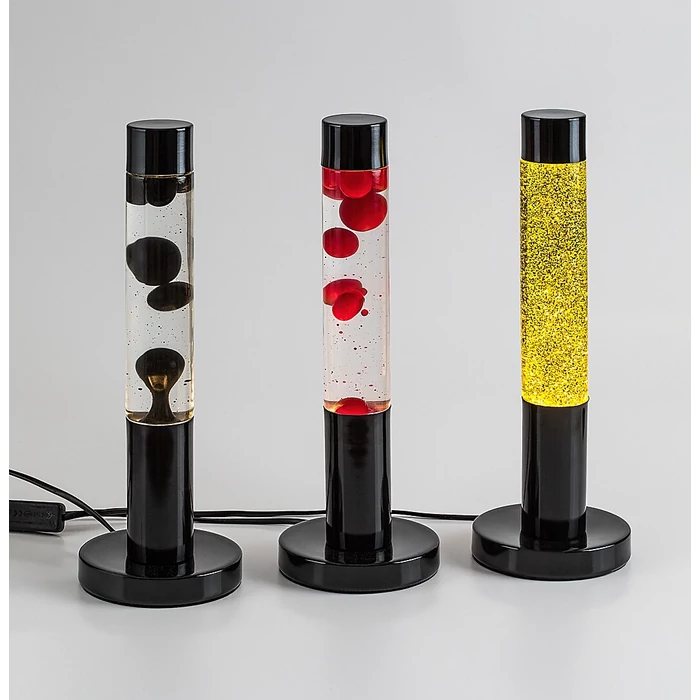 Rábalux Lavastic fekete-átlátszó lávalámpa 76027