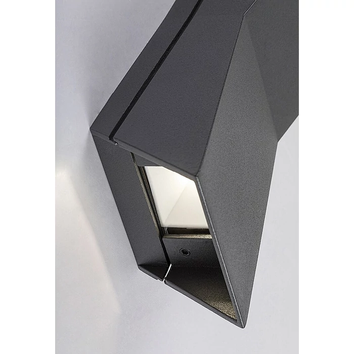 Rábalux Temse LED kültéri fali lámpa 6W 290lm 4000K antracit IP65 77066