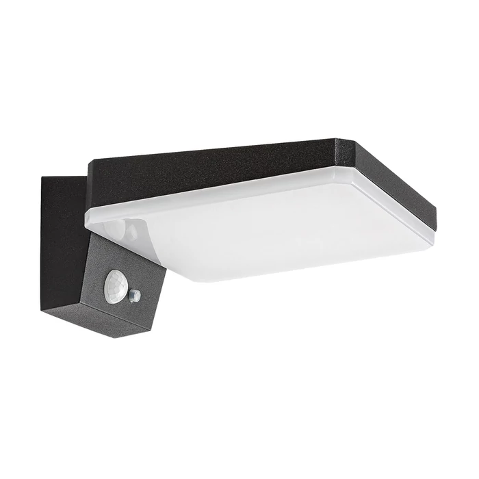 Rábalux Lasset LED kültéri napelemes lámpa 4,4W 200lm 4000K fekete IP54 77078