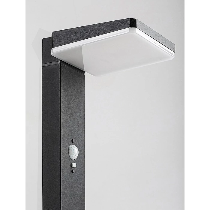 Rábalux Lasset LED kültéri napelemes lámpa 4,4W 200lm 4000K fekete IP54 77079