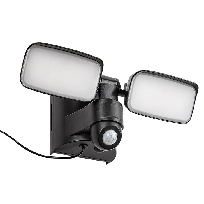 Rábalux Leszno LED kültéri napelemes lámpa 10W 800lm 4000K fekete IP54 77091