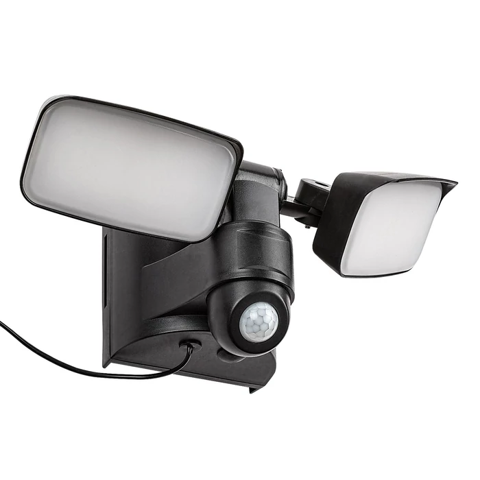 Rábalux Leszno LED kültéri napelemes lámpa 10W 800lm 4000K fekete IP54 77091