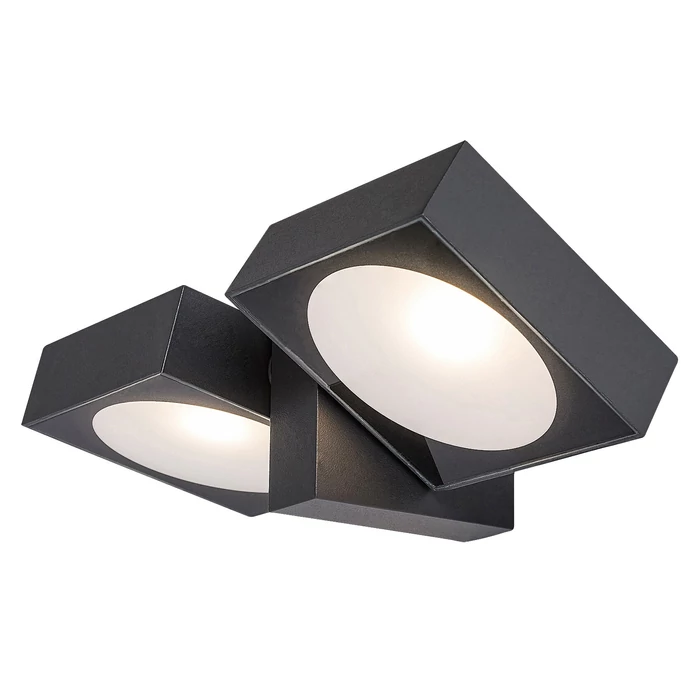 Rábalux Telde LED kültéri fali lámpa 14W 900lm 3000K antracit IP54 77101