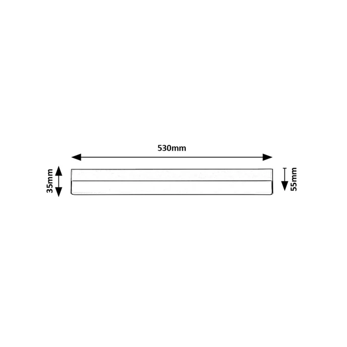 Rábalux Band2 LED pultmegvilágító lámpa 14W 1180lm 4000K fehér 78048