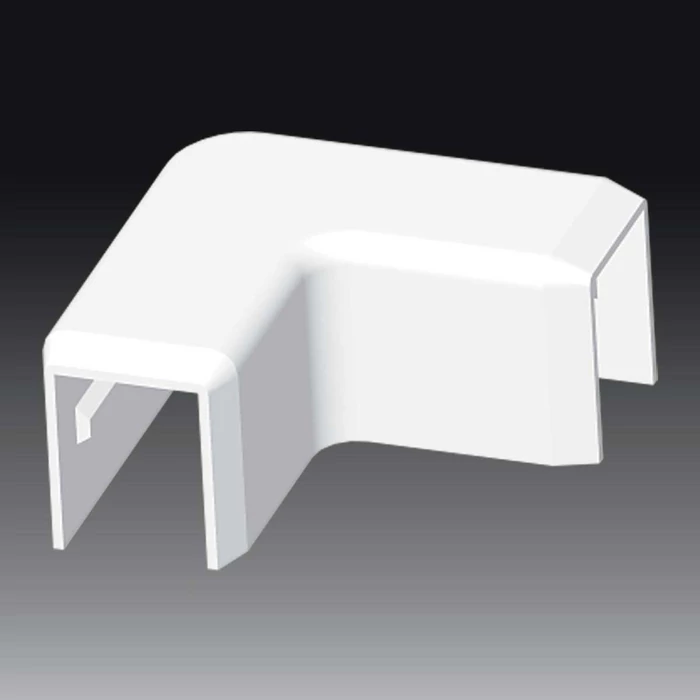 Kopos Kolin Műanyag csatorna sík idom LHD 17x17 vezetékcsatornához fehér, 8673 HB Kopos