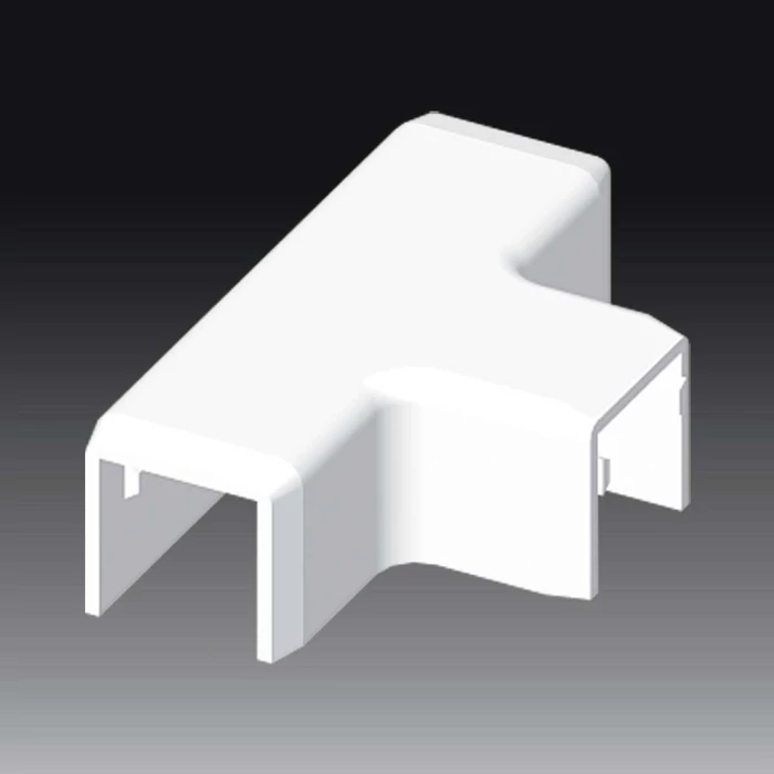 Kopos Kolin T-idom LHD 17x17 vezetékcsatornához fehér, 8674 HB Kopos