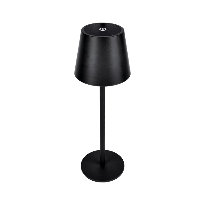 Elmark Zara LED asztali lámpa 3W 200lm CCT fekete dimmelhető IP44 955ZARA1TL/BL
