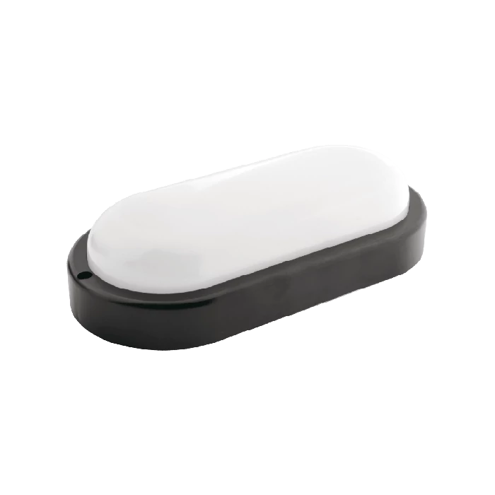Elmark LED 15W 1350lm mennyezeti hajólámpa lámpatest 4000K fekete természetes fehér IP54 95BLN1540S/BK