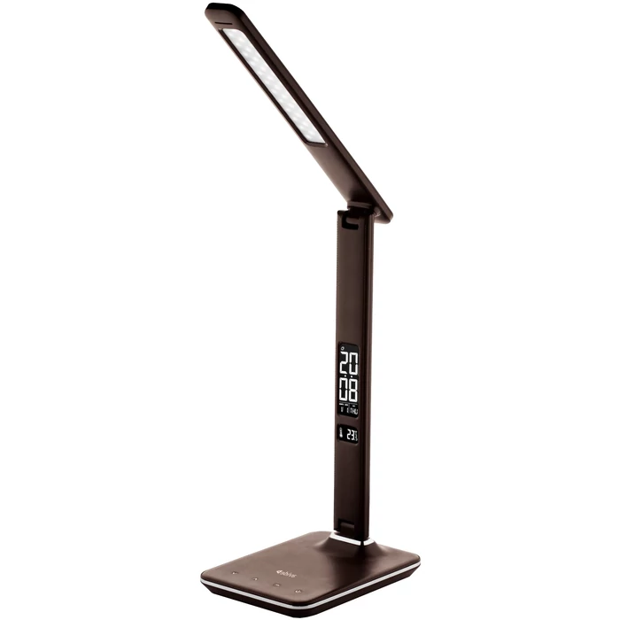 Avide Nathan LED asztali lámpa irodai bőrhatású barna 6W 350Lm CCT ABLDL-OLC-6W-BR