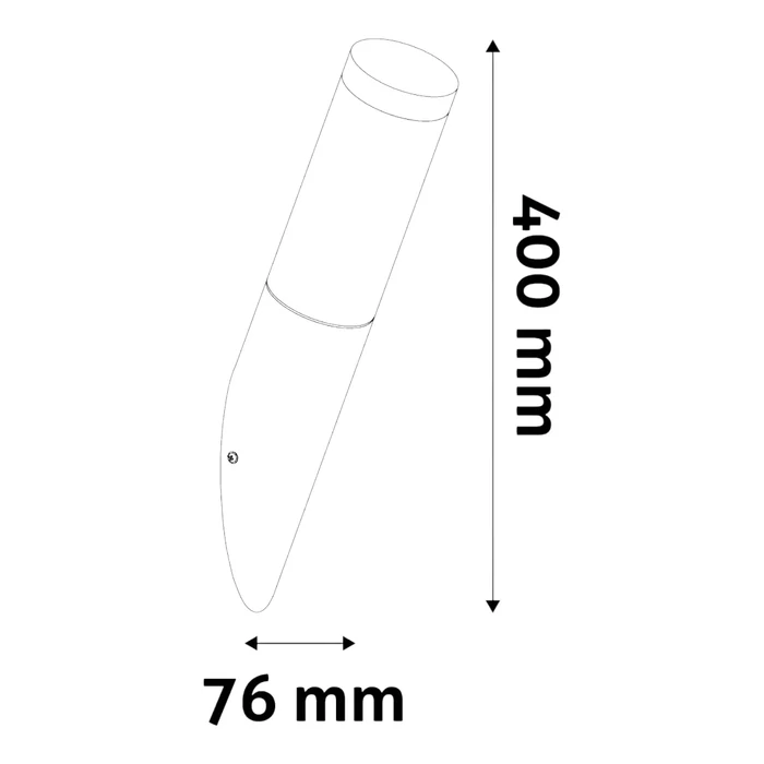 Avide kültéri fali lámpa antracit IP44 Boca AOLWE27-BOC-AN