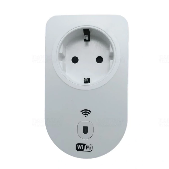 Stilo Okos smart WiFi dugalj 2P+F aljzat, max. 3680W, fogyasztásmérő funkcióval, alkalmazással vezérelhető STI1735 Stilo
