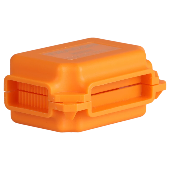 Tracon vízálló műanyag doboz vezeték összekötőhöz 41x28x19mm narancssárga IPX8 BOXW1