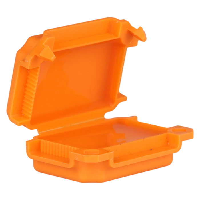 Tracon vízálló műanyag doboz vezeték összekötőhöz 41x28x19mm narancssárga IPX8 BOXW1