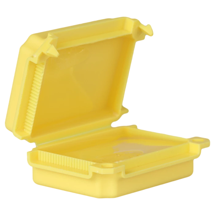 Tracon vízálló műanyag doboz vezeték összekötőhöz 53x39x24mm sárga IPX8 BOXW3