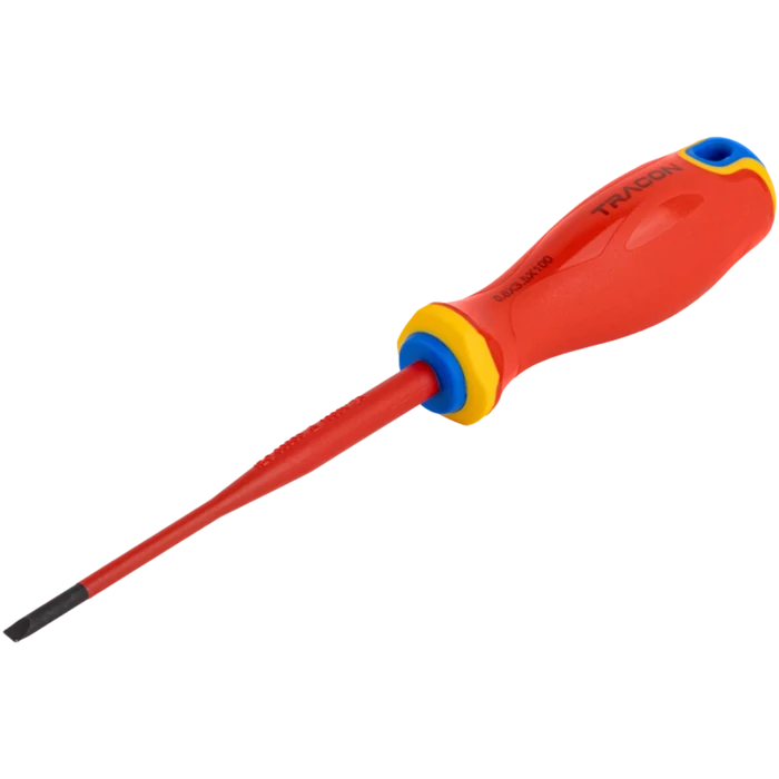 Tracon szerszám csavarhúzó egyenes 1000V 3.5x100 mm CD35100