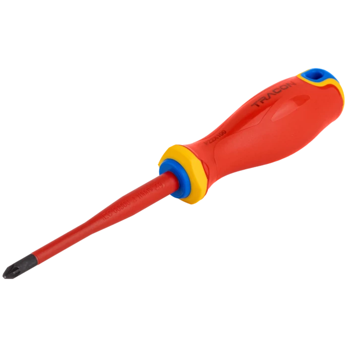 Tracon szerszám csavarhúzó pozidriv 1000V PZ0x60 mm CDPZ060