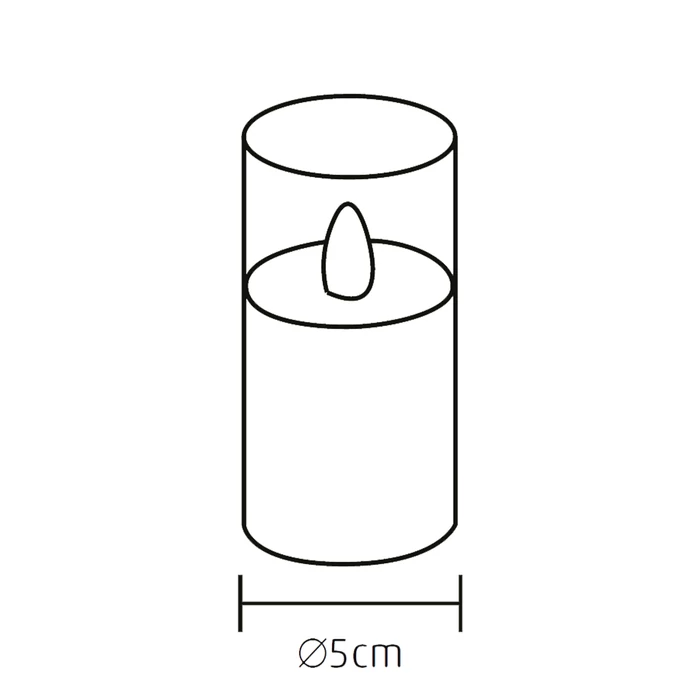 Somogyi LED-es gyertya szett 2 db CDS 2
