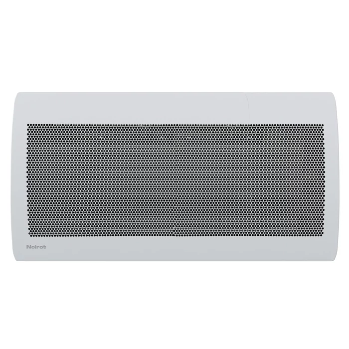 Noirot E184115 Radiance H 1500 BL elektromos hősugárzó panel, 1500 W, IP24 védettség, beépített termosztát LCD kijelzővel, fali és hordozható kivitel E184115