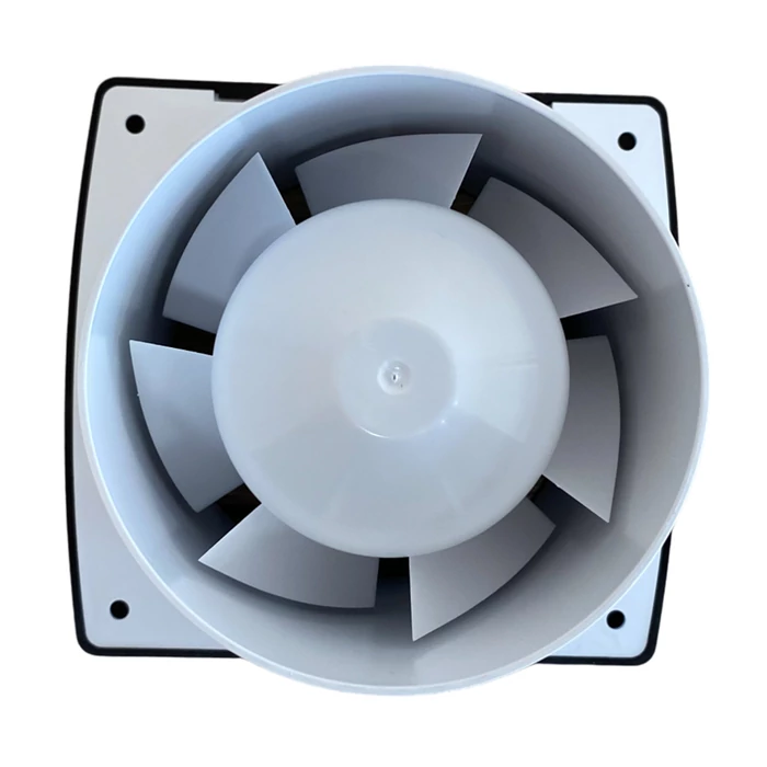 Fürdőszoba fekete axiális elszívó ventilátor 19W 100m3/h 100mm EOL 100B ONYX