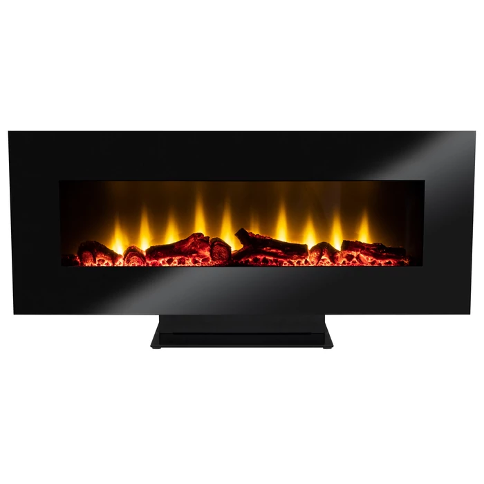 Home FKK 24 falra szerelhető vagy talpra állítható elektromos látványkandalló, 900W/1800W, heti program, távirányító, fekete FKK 24