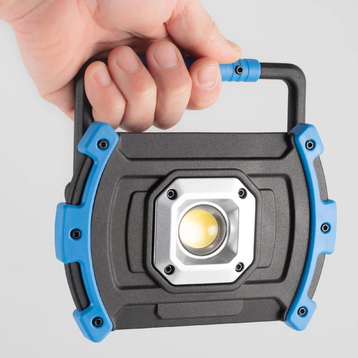 Home FLB 20C újratölthető COB LED fényvető, 20W 750lm 3,5 óra, 1600 lm 5000K 2 óra 5400 mAh FLB 20C
