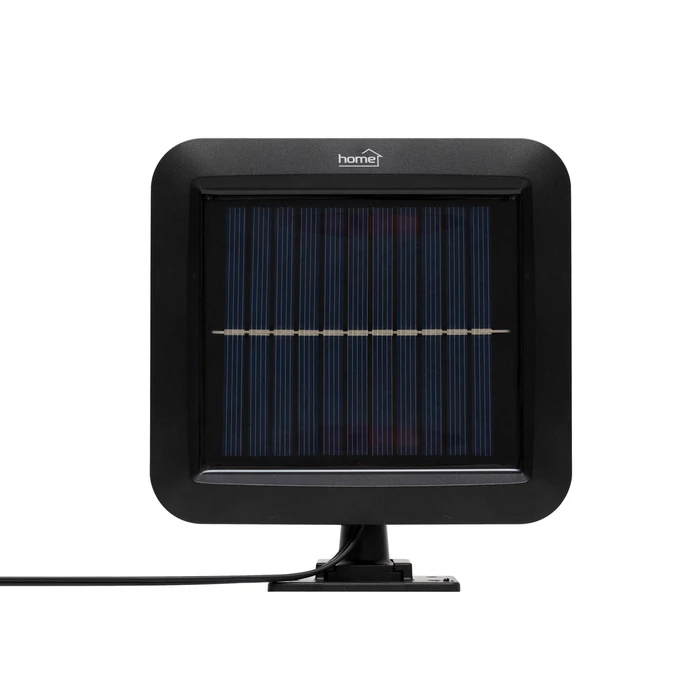 Home FLP250SOLAR napelemes LED reflektor, 250 lm, PIR mozgásérzékelő, 120° 5m, 56 db hidegfehér SMD LED, energiatakarékos, műanyag, IP44 FLP250SOLAR