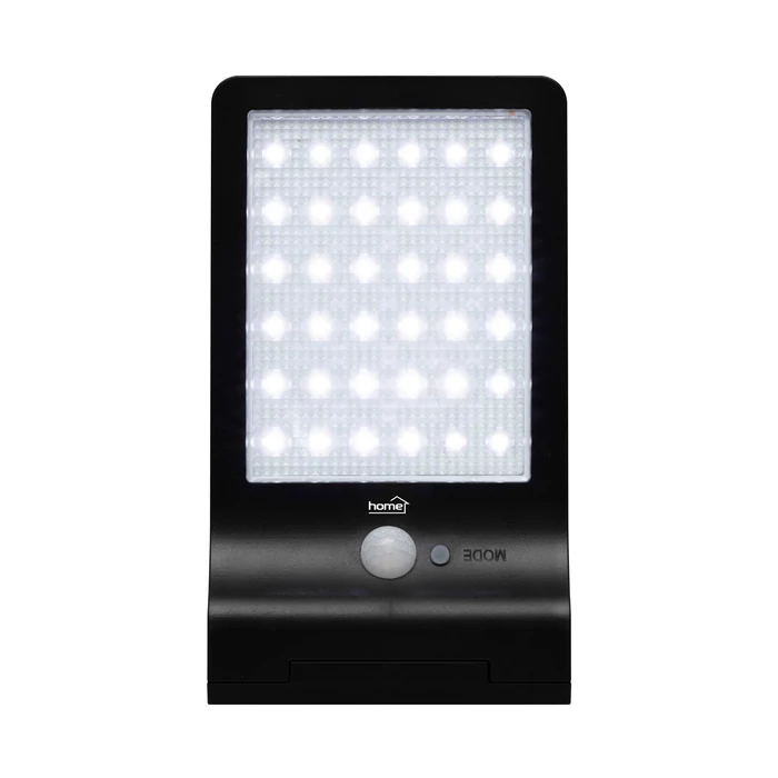 Home by Somogyi FLP300SOLAR napelemes 2,16 W LED reflektor 300 lm PIR mozgásérzékelő 120° 5m hidegfehér SMD LED IP44 FLP300SOLAR