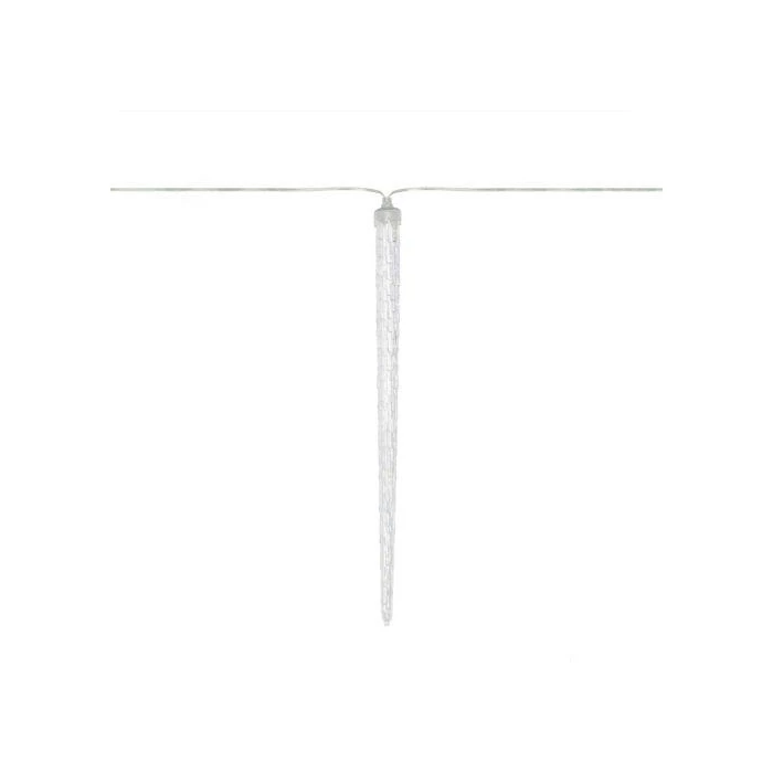 HOME KJL288 jégcsap fényfüzér, 3,5m hosszú, 288db hidegfehér SMD LED, 8db jégcsap/36db LED, hálózati adapter, kül- és beltéri kivitelKJL288