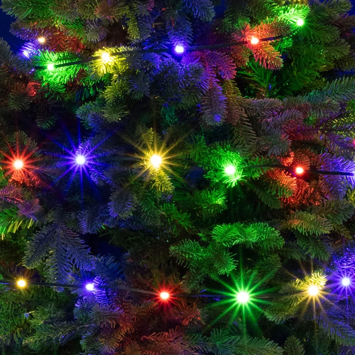 Home LED158DM DOT LED-es fényfüzér, kül- és beltéri kivitel, 150 db színes LED, 8 világítási mód, 15 m füzérhossz LED158DM
