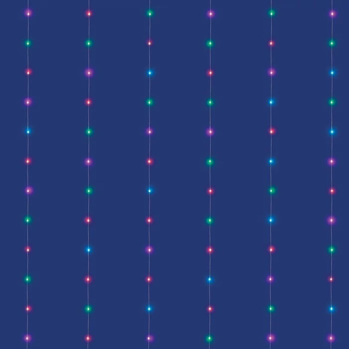 Somogyi isparkle microLED-es fényfüggöny smart rgb 120 LED ip44 LEDS120CV-2