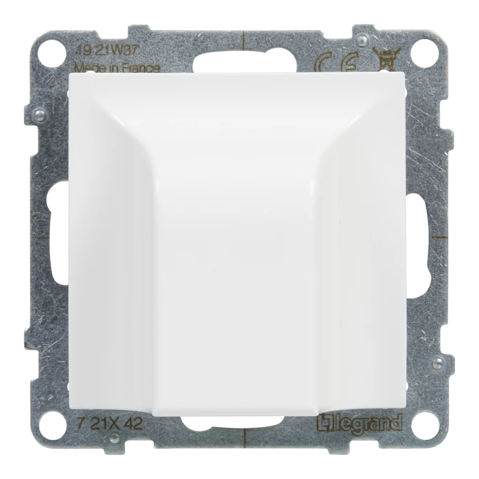 Legrand Suno fehér kábelkivezető IP21 keret nélkül 721142