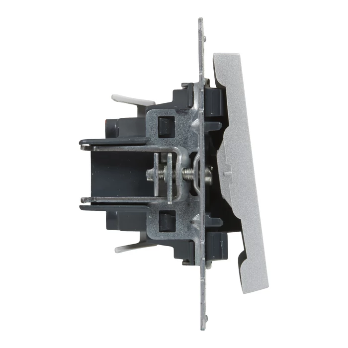 Legrand Suno 106 váltókapcsoló 10AX, aluminium keret nélkül 721306