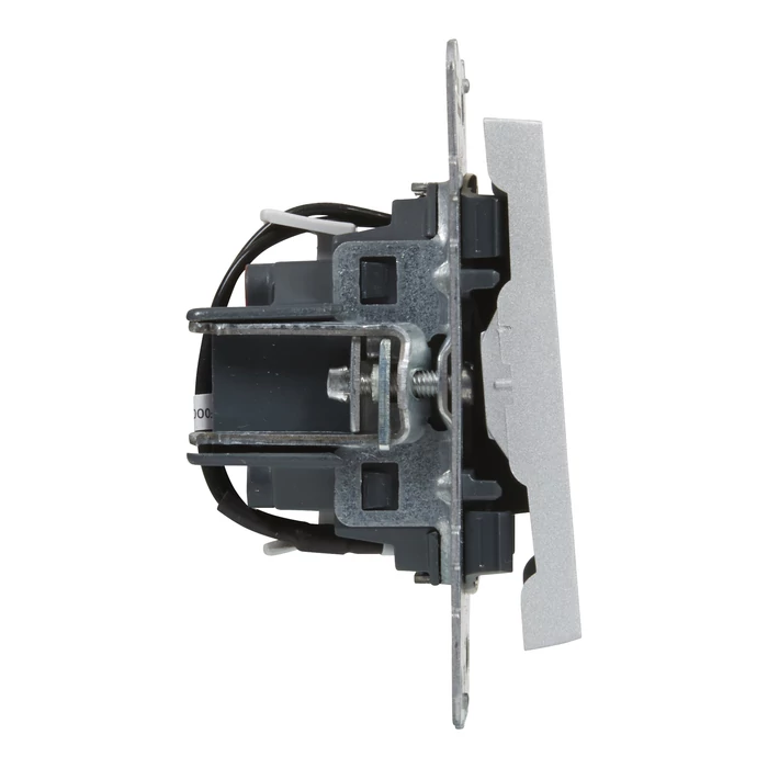 Legrand Suno aluminium 106 JF váltókapcsoló jelzőfénnyel, keret nélkül 10AX 721316