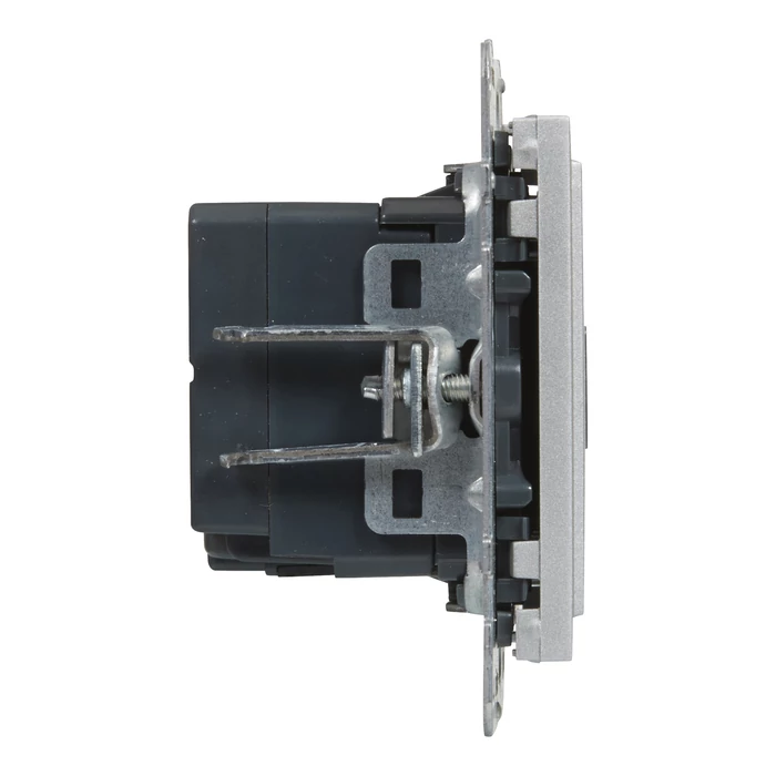 Legrand Suno alumínium 2xUSB-C csatlakozóaljzat, 3 A - 15 W, keret nélkül 721331