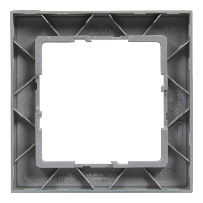 Legrand Suno 1-es keret aluminium IP20 721511