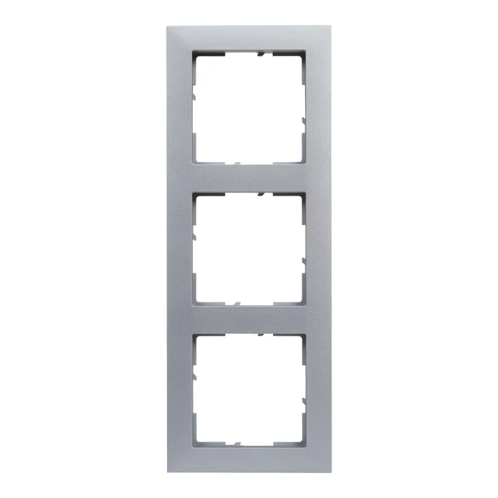 Legrand Suno 3-as keret,vízszintes és függőleges aluminium IP20 721513