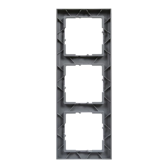 Legrand Suno 3-as keret,vízszintes és függőleges aluminium IP20 721513