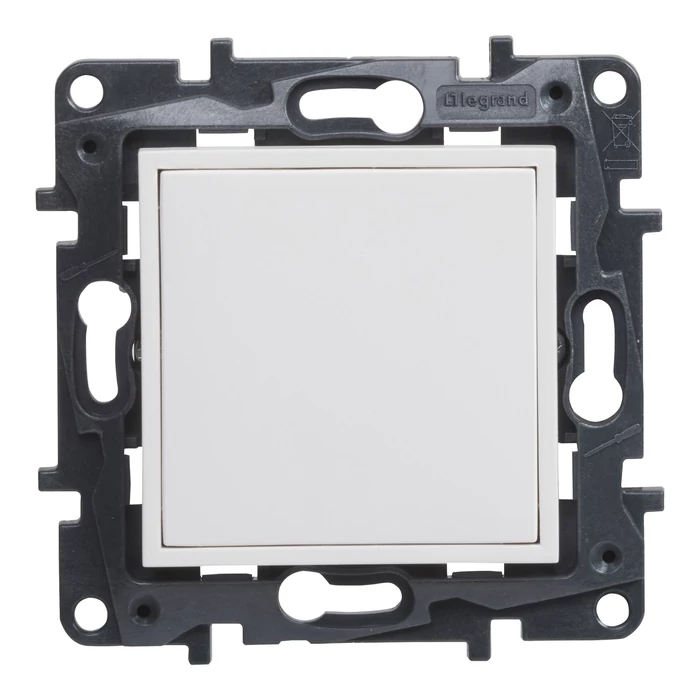 Legrand Niloé Step vakfedél fehér 863100