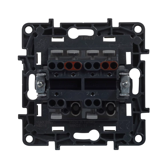 Legrand Niloé Step 106 váltókapcsoló alumínium 10AX 863306